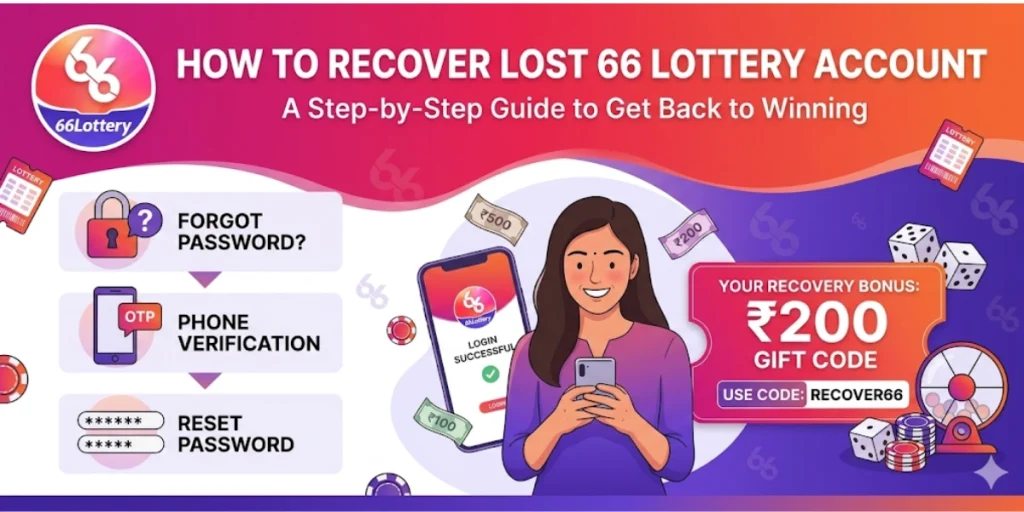 How to Recover Lost 66 Lottery Account
